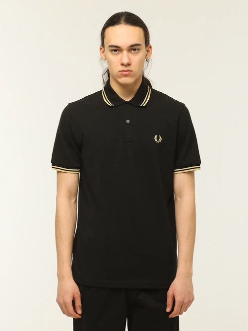 The Fred Perry polo shirt WITH Embroidered LOGO - Slim Fit Size Image