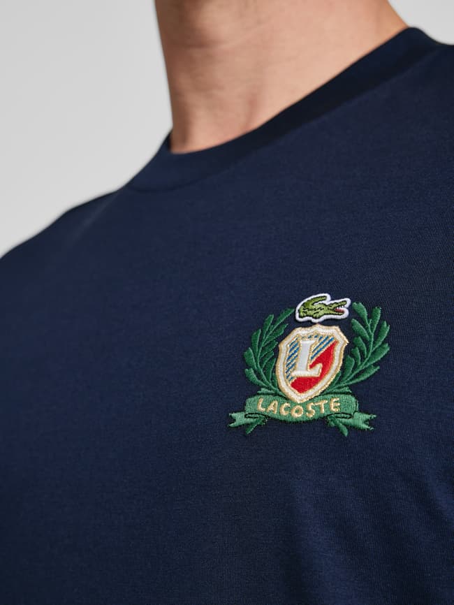 Lacoste T-shirt WITH Embroidery -PRINT LOGO - Regulars Fit