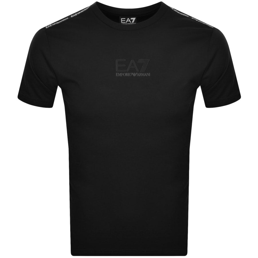 Emporio Armani LOGO SERIES CREW-NECK T-SHIRT IN A STRETCH BLEND