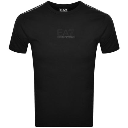 Emporio Armani LOGO SERIES CREW-NECK T-SHIRT IN A STRETCH BLEND