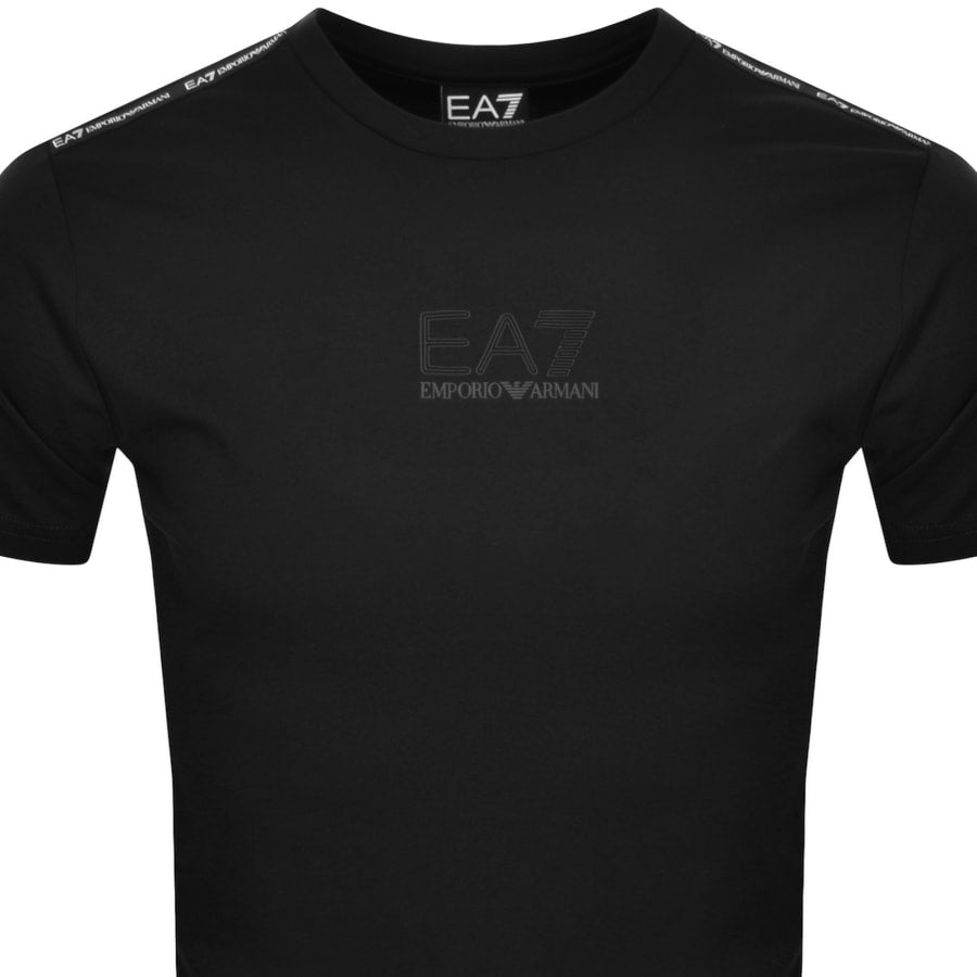 Emporio Armani LOGO SERIES CREW-NECK T-SHIRT IN A STRETCH BLEND