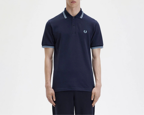 The Fred Perry polo shirt WITH Embroidered LOGO - Slim Fit Size Image