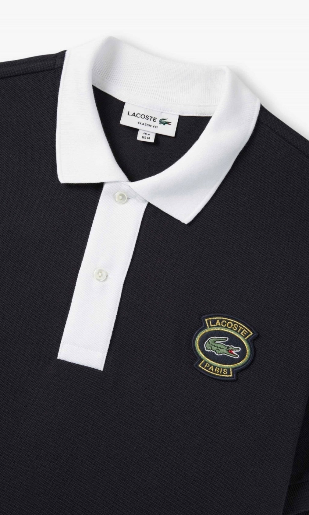 Lacoste Polo shirt WITH Embroidery -PRINT LOGO - Classic Fit