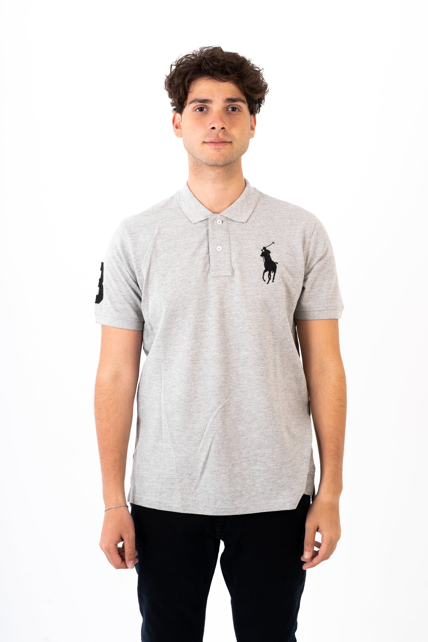 POLO RALPH LAUREN LOGO POLO SHIRT - Custom Slim Fit