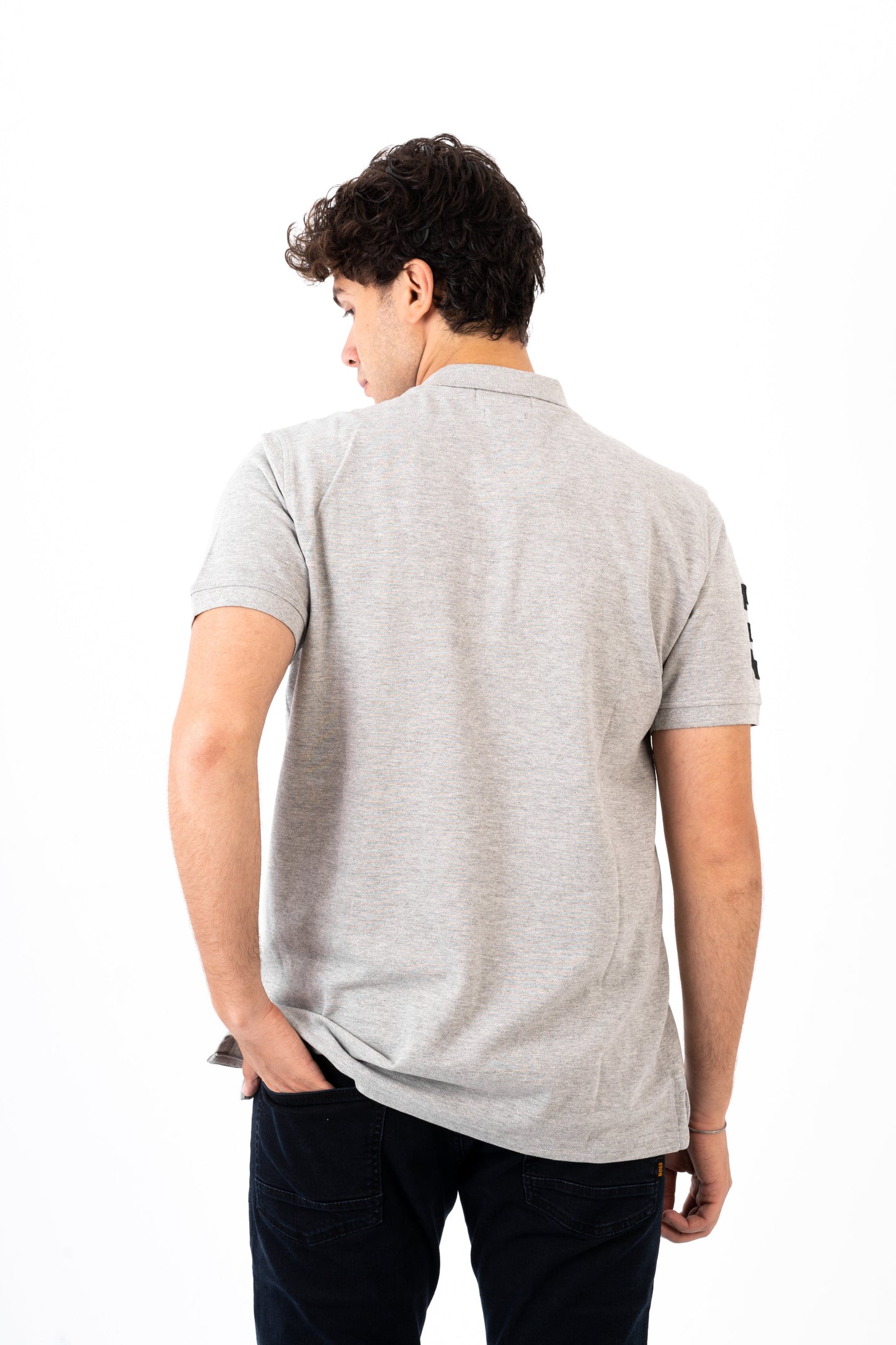 POLO RALPH LAUREN LOGO POLO SHIRT - Custom Slim Fit