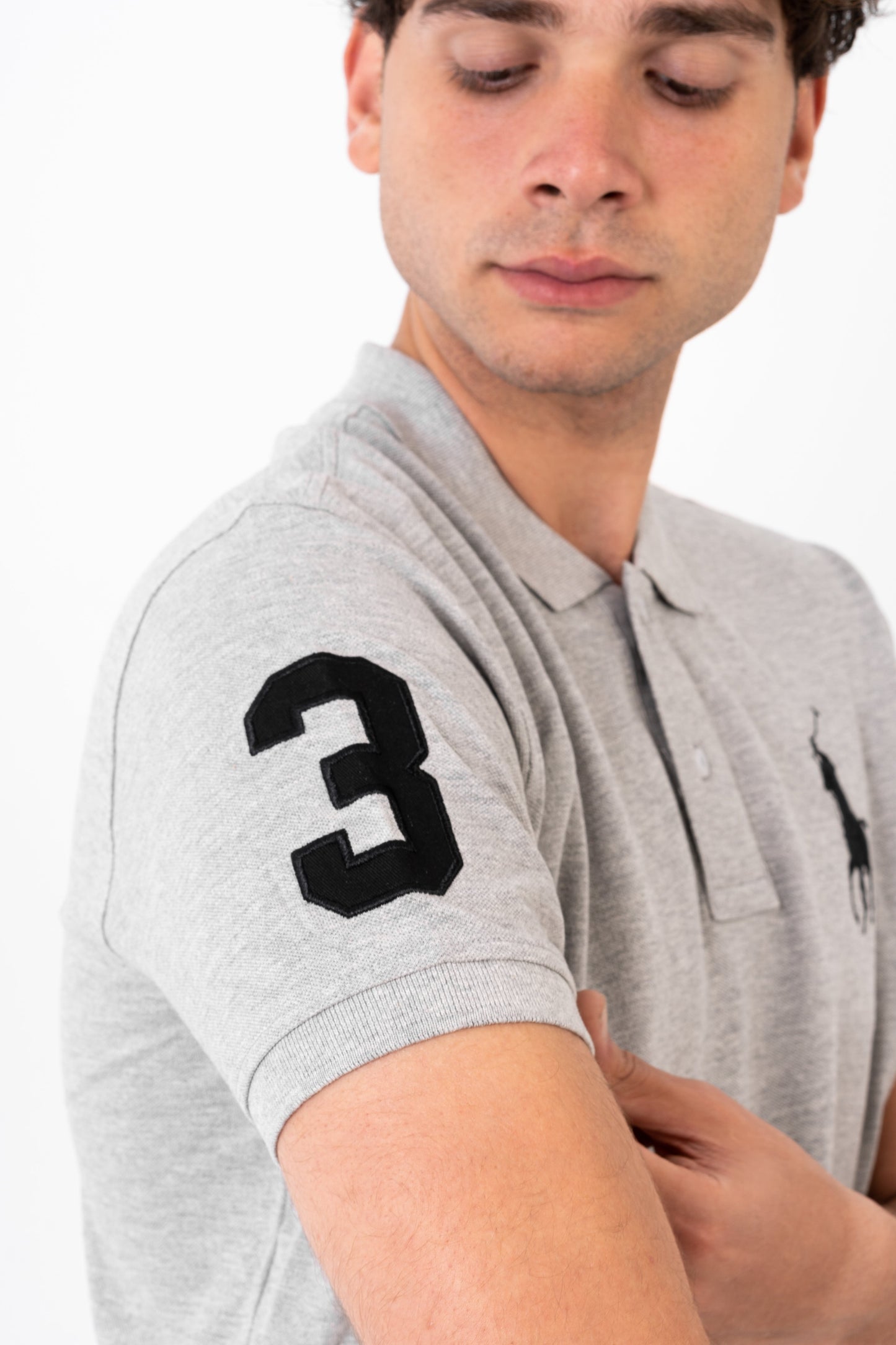 POLO RALPH LAUREN LOGO POLO SHIRT - Custom Slim Fit