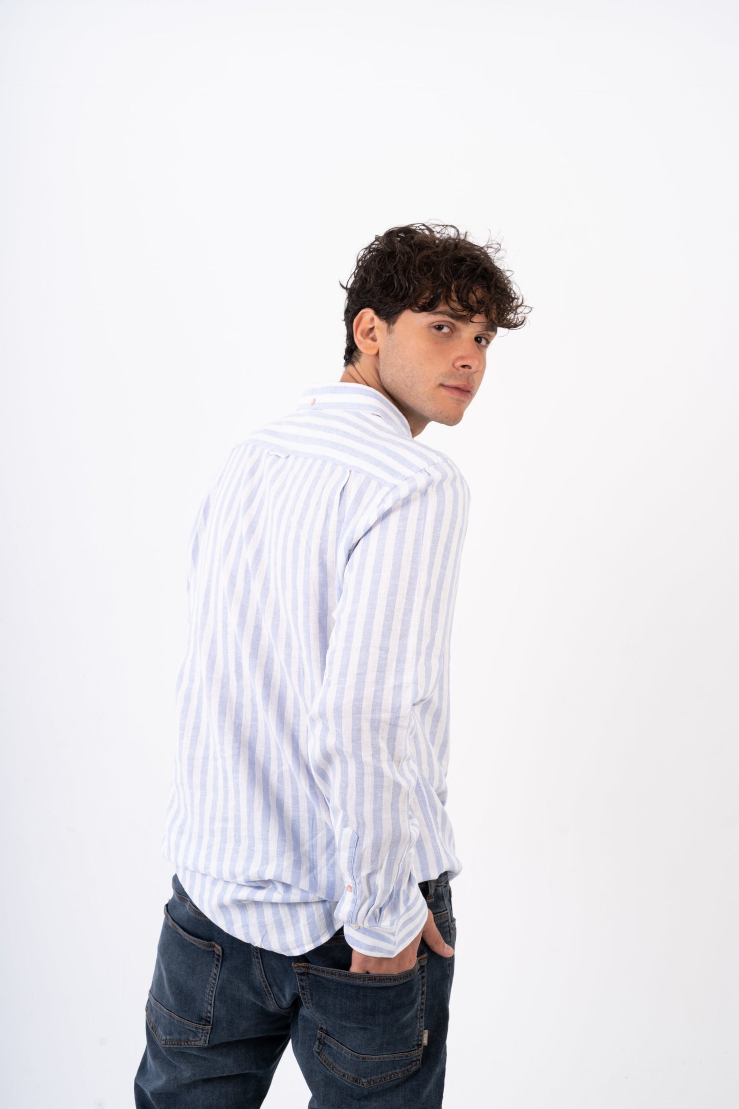 GANT SHIRT Linen - Slim fit