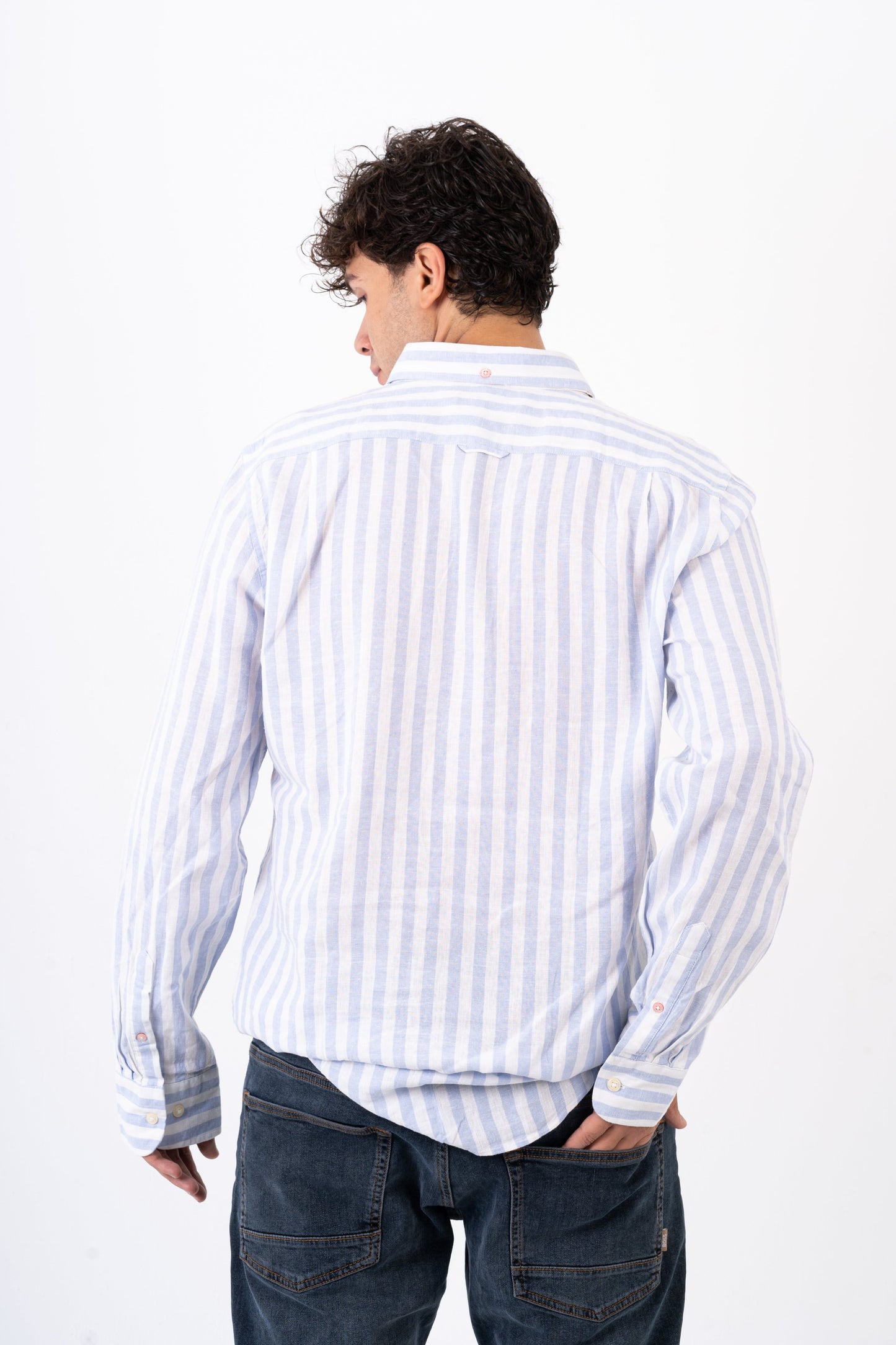 GANT SHIRT Linen - Slim fit