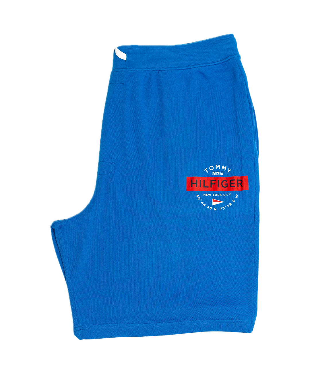 TOMMY HILFIGER  Logo Print Cotton - Blend Track Shorts
